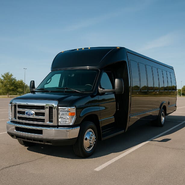 Norfolk Shuttle Bus Rentals 18 Passenger Shuttle Bus
