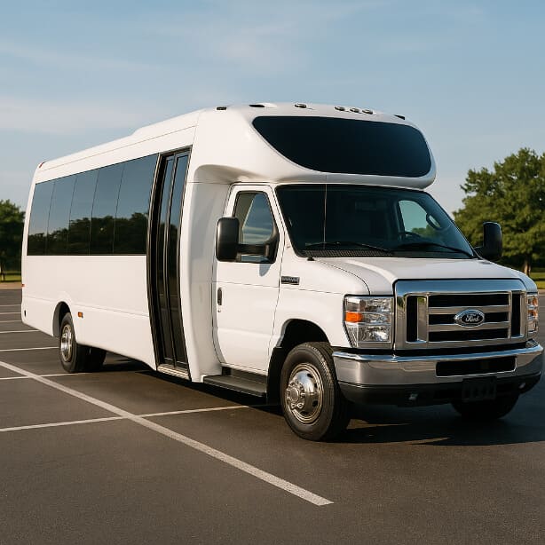 Norfolk Shuttle Bus Rentals 20 Passenger Shuttle Bus