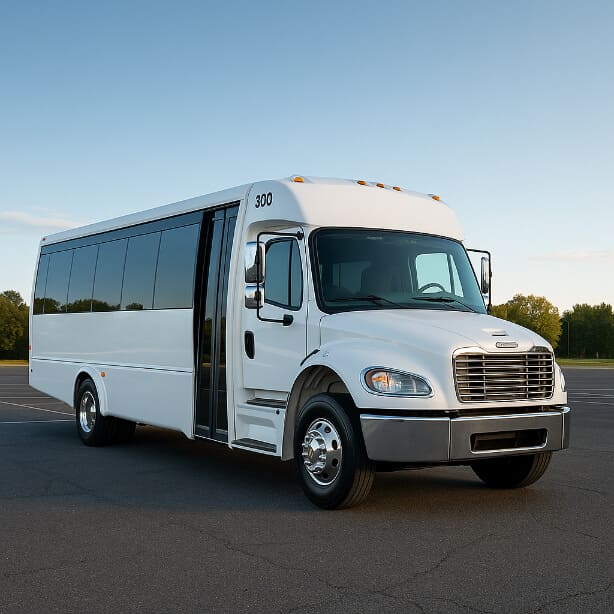 Norfolk Shuttle Bus Rentals 25 Passenger Shuttle Bus