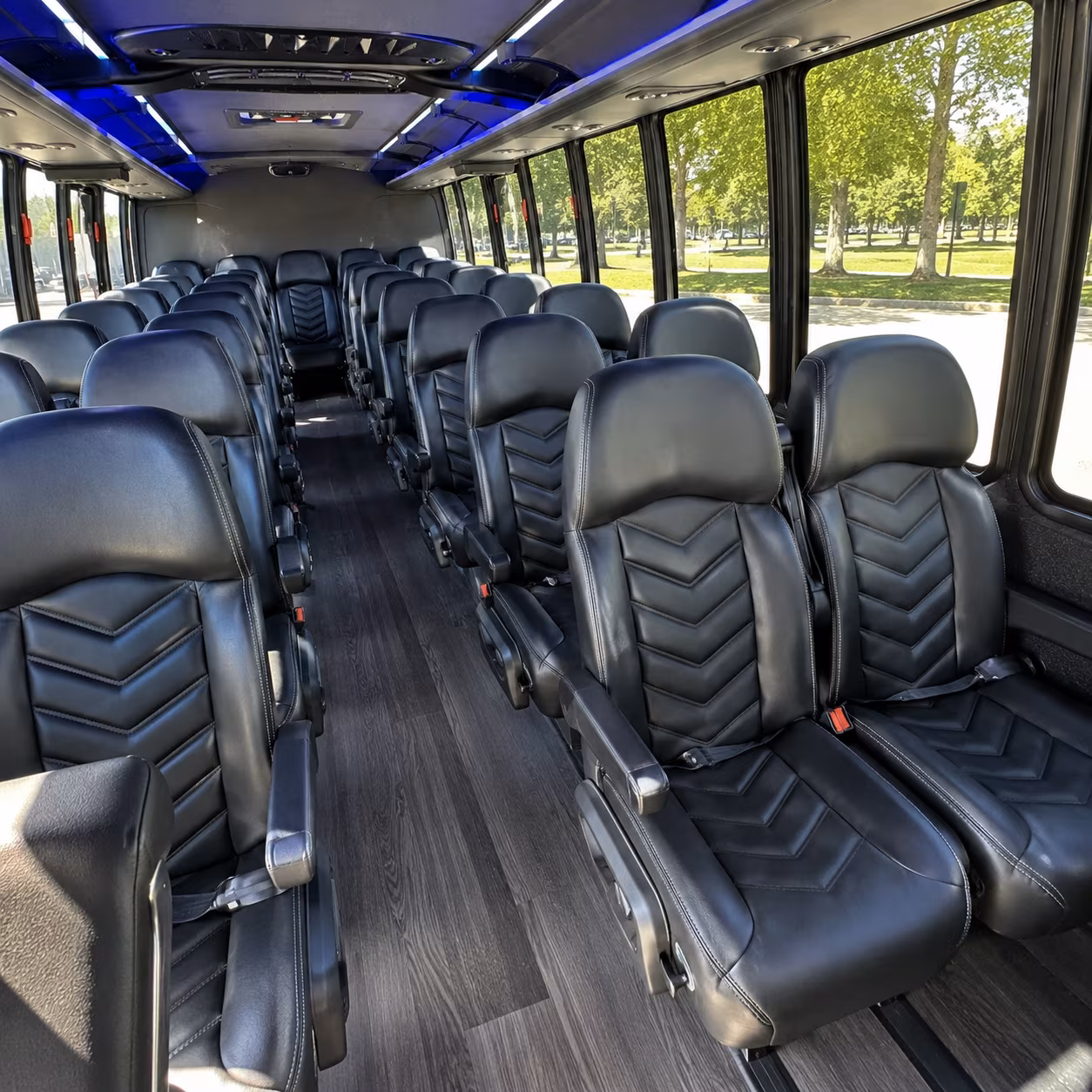 guest shuttles to crystal palate and wedding venues around norfolk